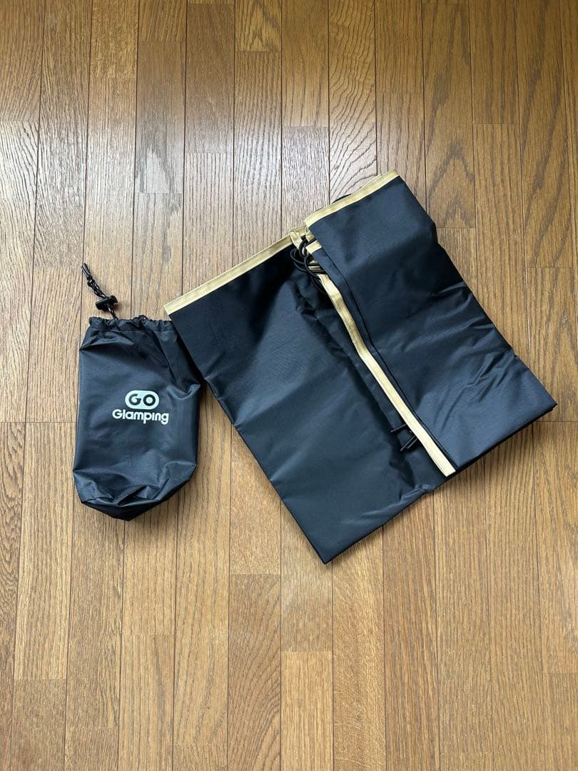 【極美品】GoGlamping SKY EYE CT 黒 グランドシート付き