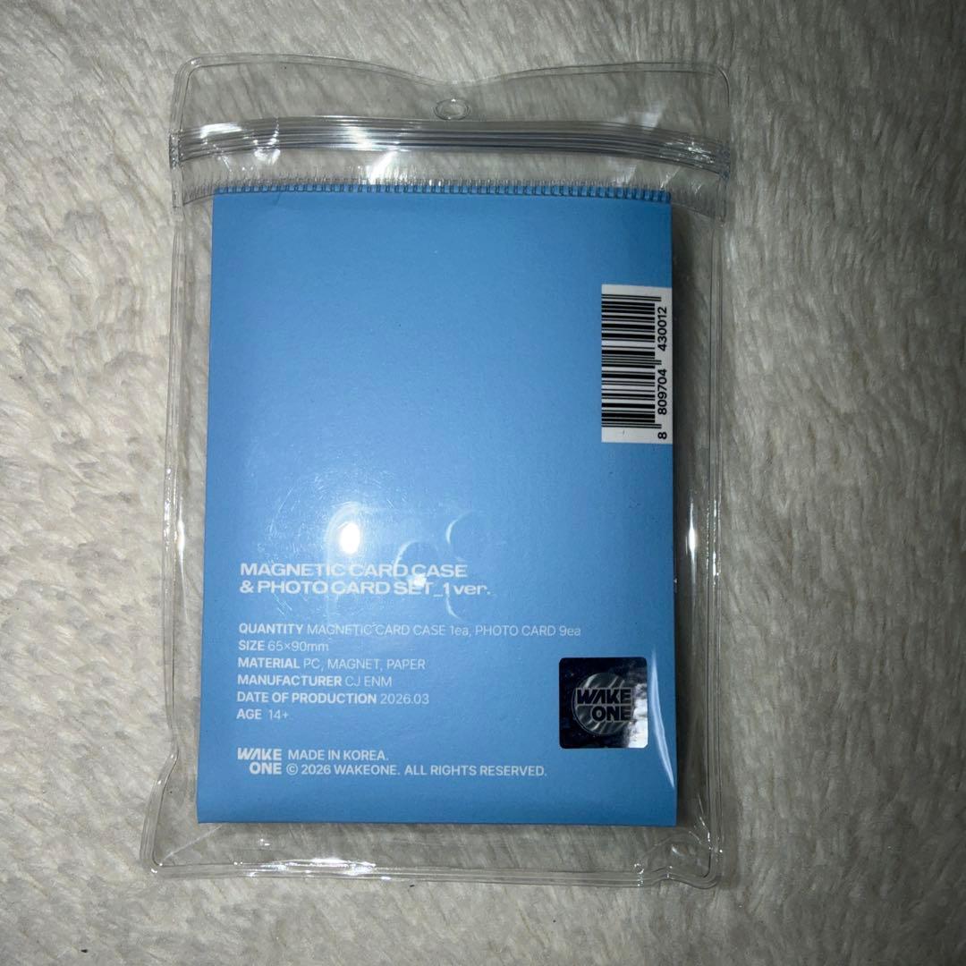 アイドル ZB1 MAGNETIC CARD CASE & CARD SET 1 ver.