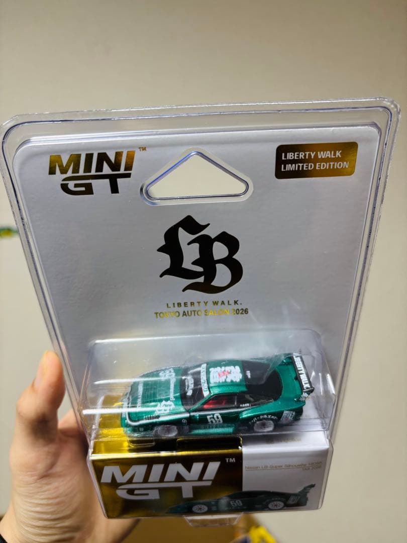 MINI GT 日産 180sx LBWK 東京オートサロン 限定　6個