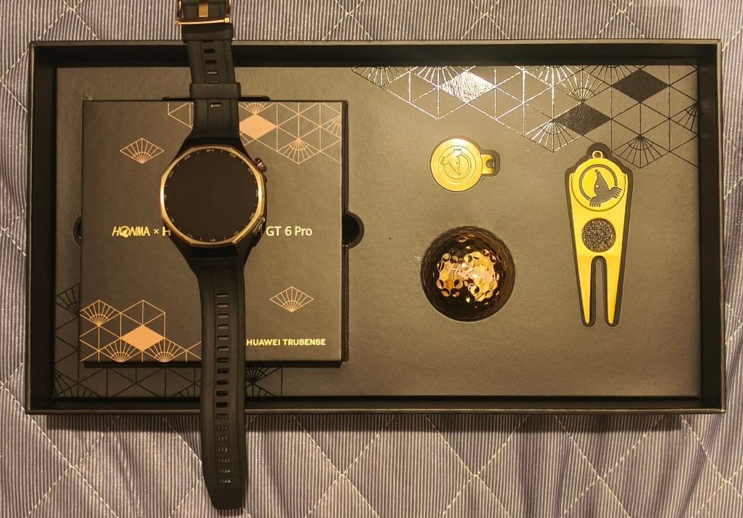 HUAWEI WATCH GT 6 Pro ブラックHONMA