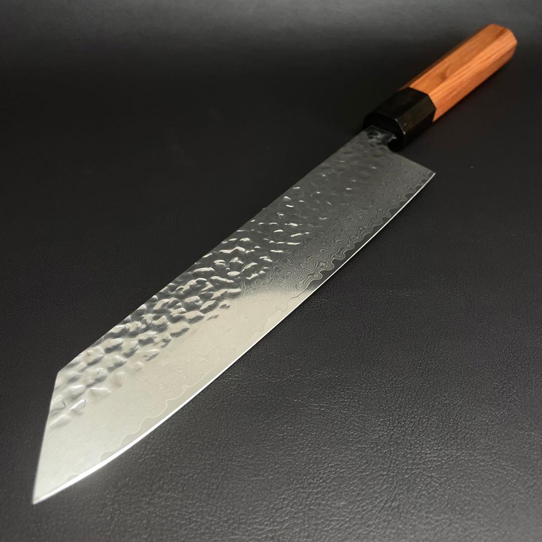切付包丁 VG10 鎚目 67層ダマスカス 220mm ステンレス