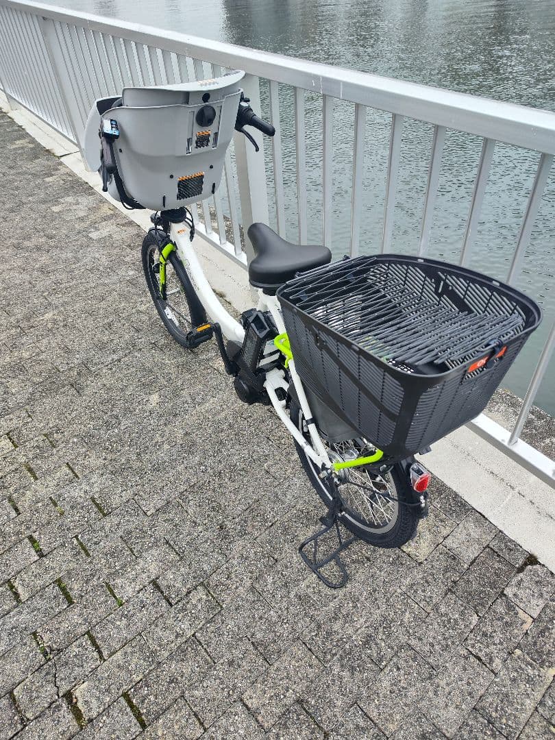 ヤマハ 美品 pas kiss mini un 大阪 引取 子供乗せ電動自転車