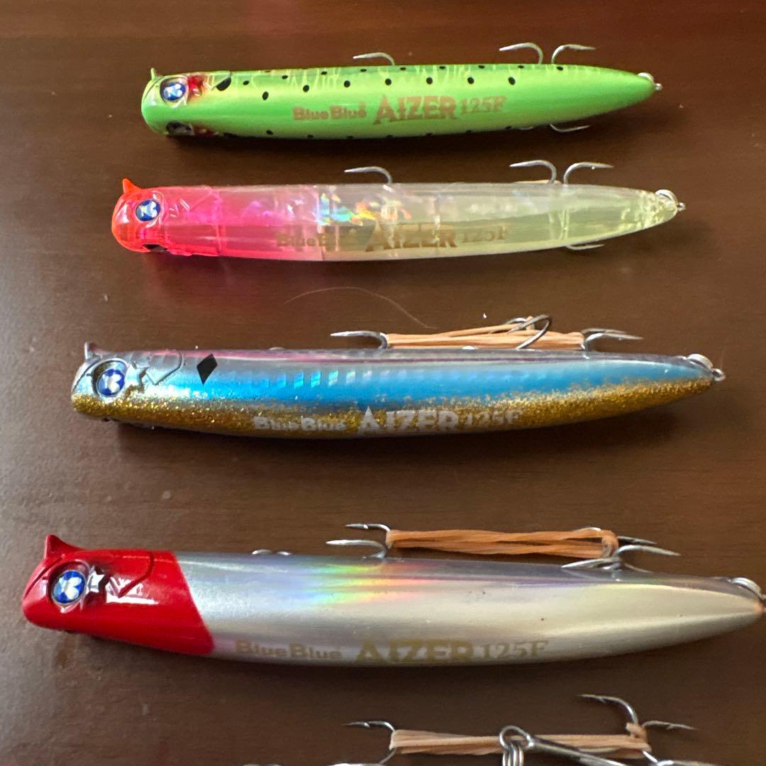 Blue Blue AIZER 125F ルアー 5色セット
