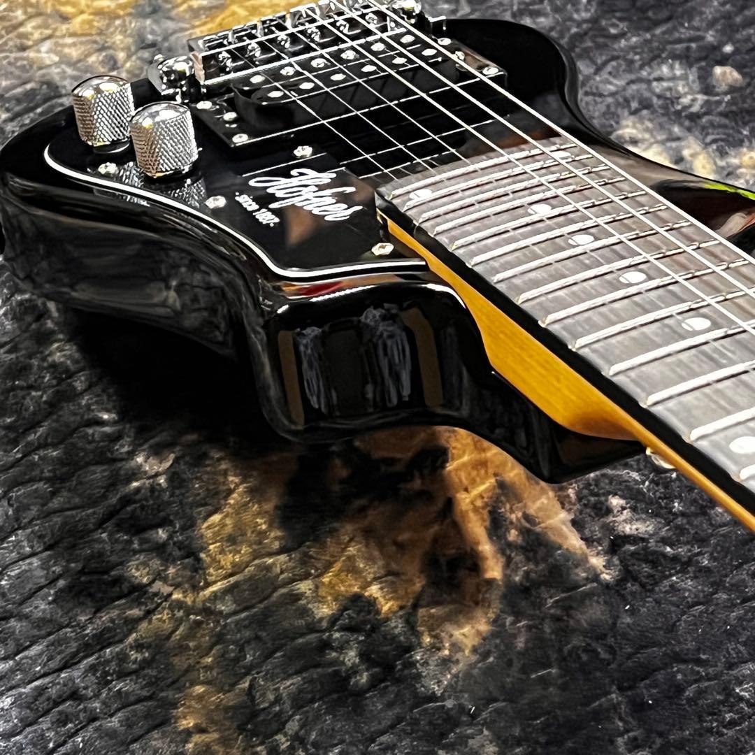 Hofner HCT-SH-BK-0ヘフナー ミニエレキギター ブラック 管BB