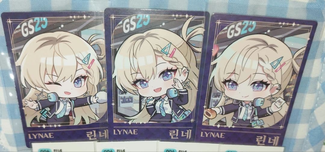 韓国限定 【GS25 × 鳴潮】フォトカード ティブティブシール　リンネー