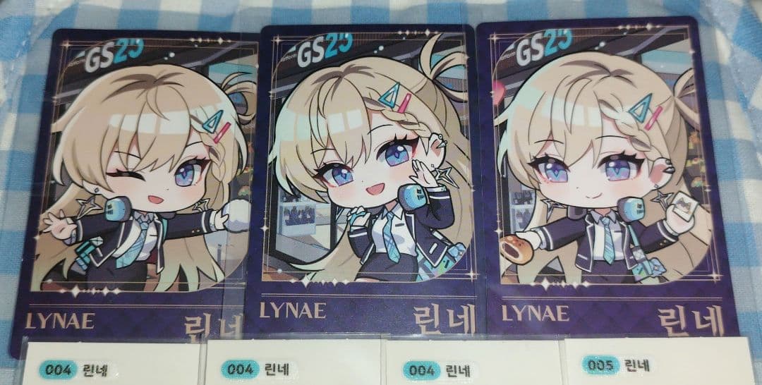 韓国限定 【GS25 × 鳴潮】フォトカード ティブティブシール　リンネー