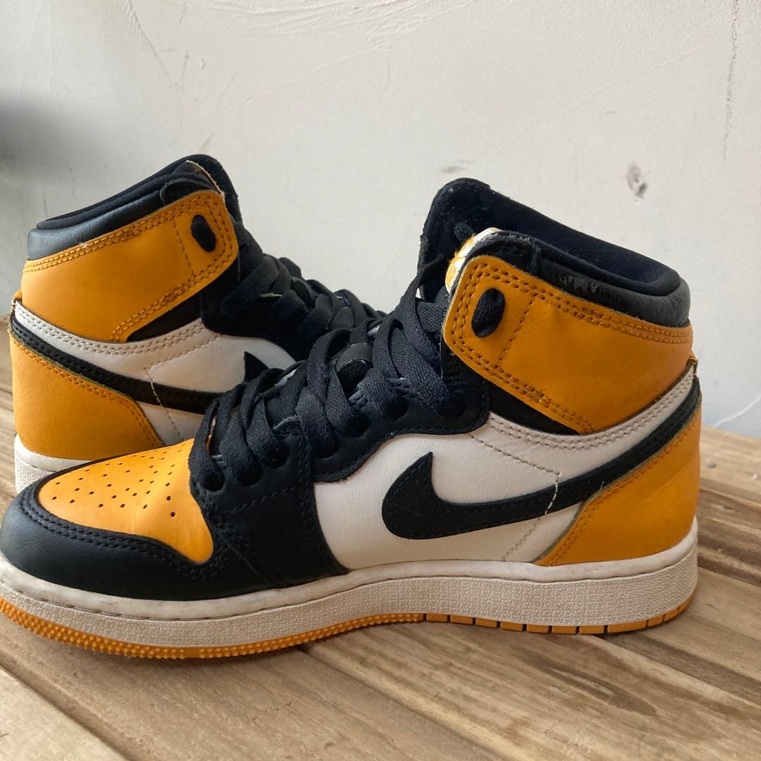 シューズ(男性用) Nike GS Air Jordan 1 Retro High OG Taxi