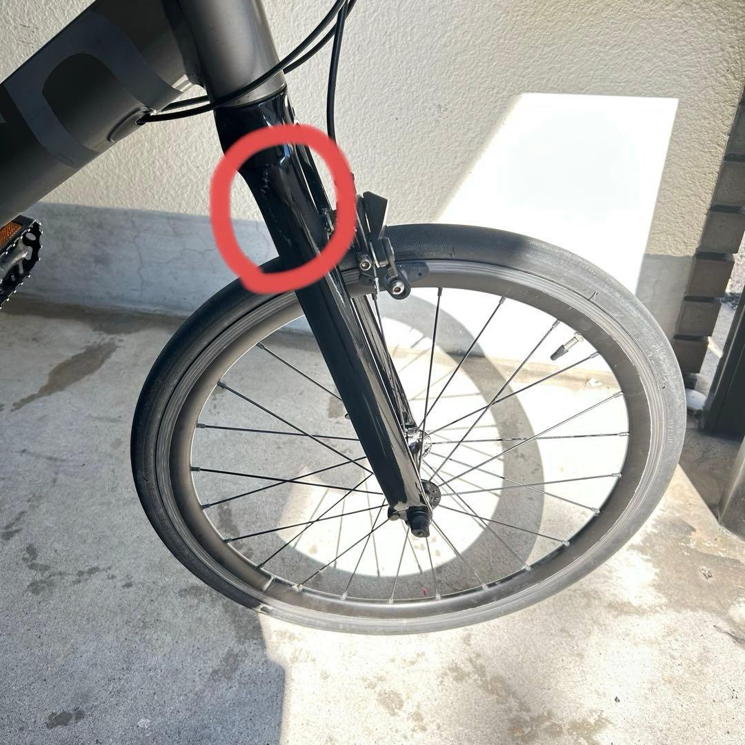 確認中　購入不可　tern SURGE ガンメタ　520mm ミニベロ