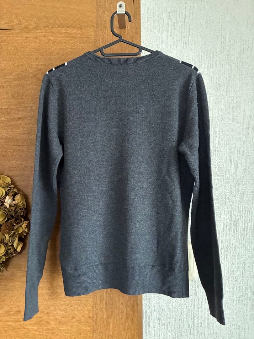 美品 DESCENTE デサント ゴルフ グレー セーター Mサイズ