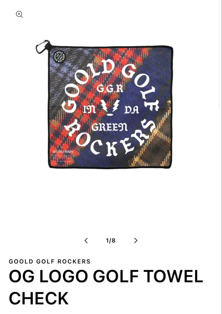 GOOLD GOLF ROCKERS 4周年限定デザインタオル