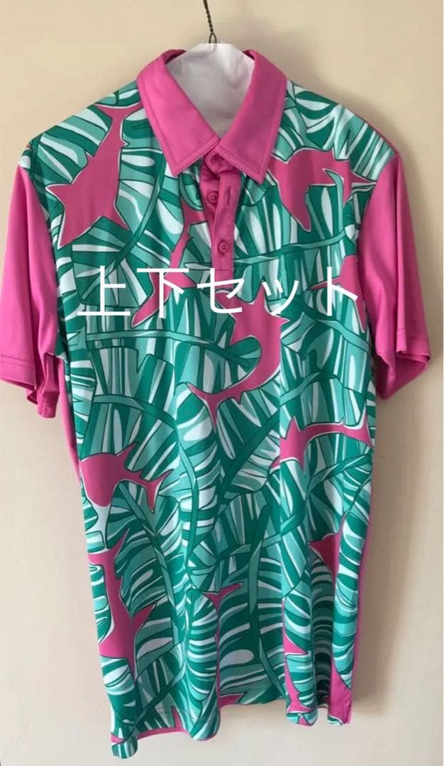 【週末SALE】ゴルフウェア　セットアップ　メンズ