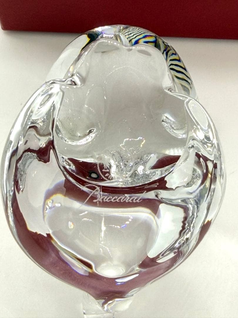 Baccarat バカラ　クリスタル猫の置物　置物