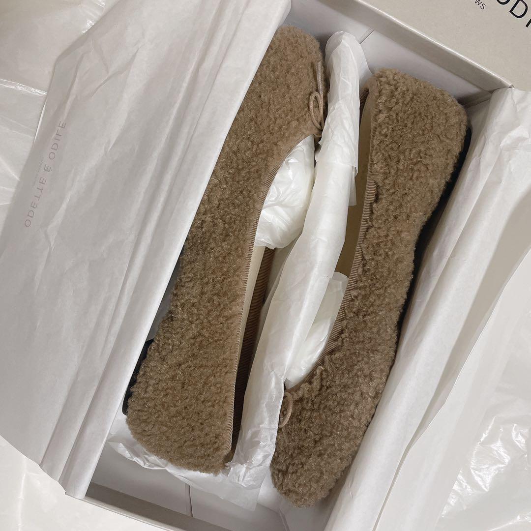 新品未使用　オデットエオディール　バレエシューズ　22.5 cm