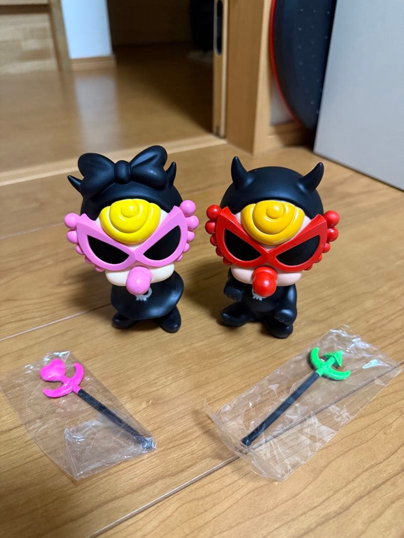 美品 HYSTERIC MINI ヒスミニ デビルキン ソフビ2体セット