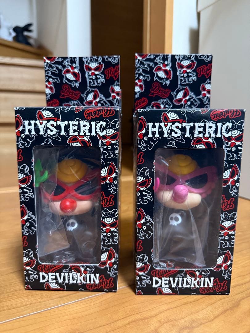 美品 HYSTERIC MINI ヒスミニ デビルキン ソフビ2体セット