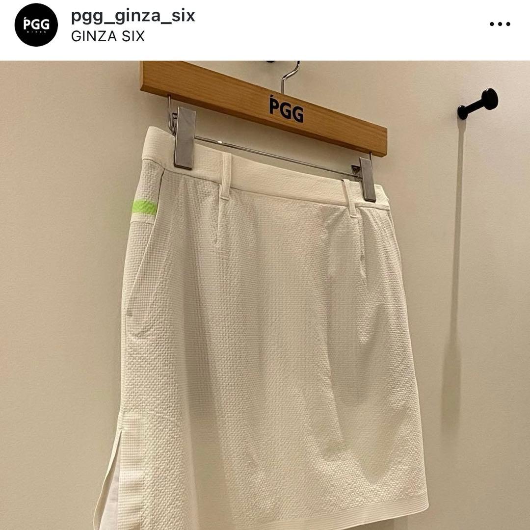 【PGG】Nyドビーストレッチ スカート　ポロシャツ　 セットアップ　帽子付き
