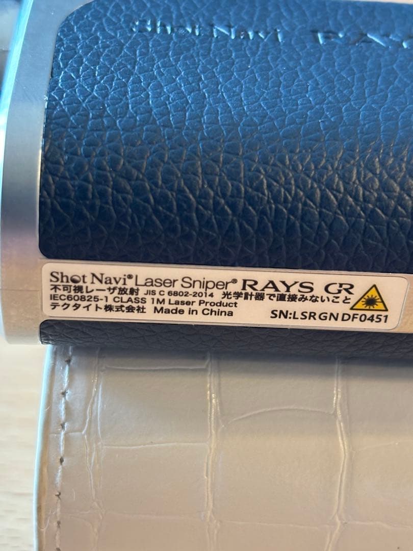 【ゴルフ距離計】Shot Navi Laser Sniper RAYS GR