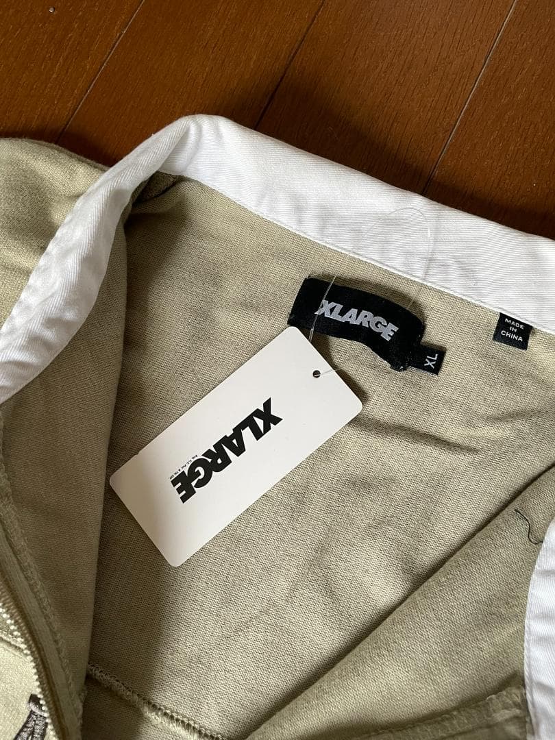 新品XLARGE（エクストララージ）RUGBY ZIP SHIRT（XL）