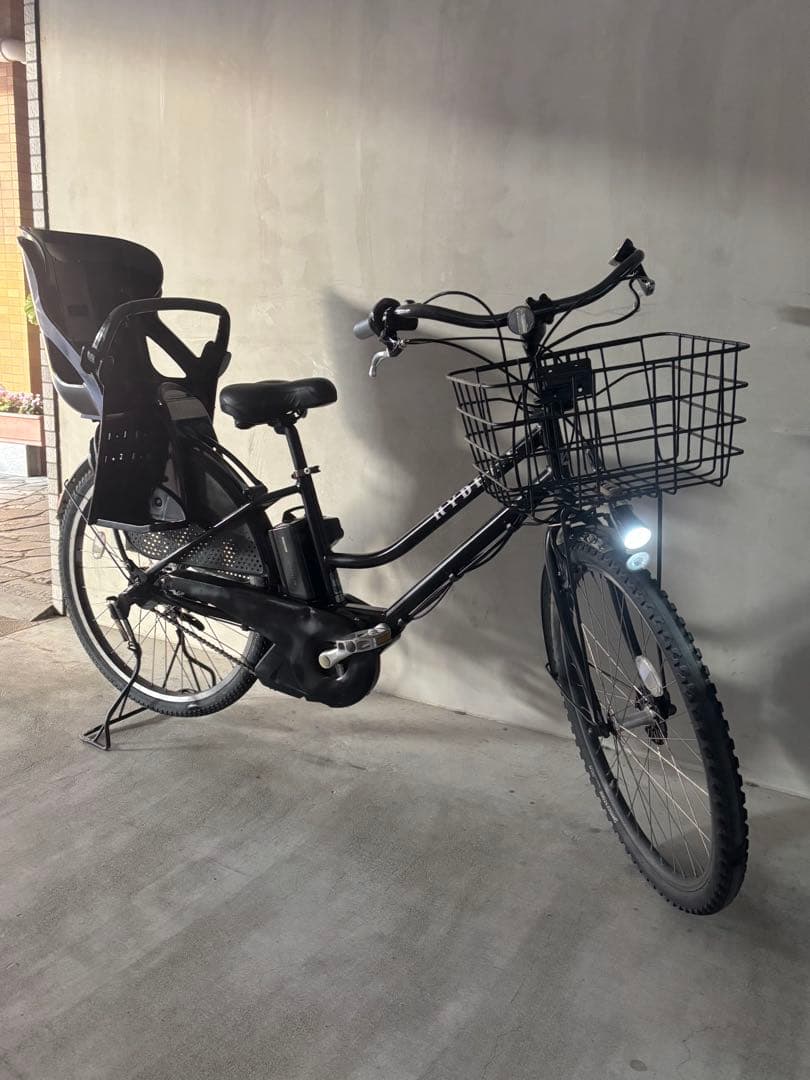 26インチ　HYDEE.2　電動自転車 3人乗り電動自転車 子供乗せ