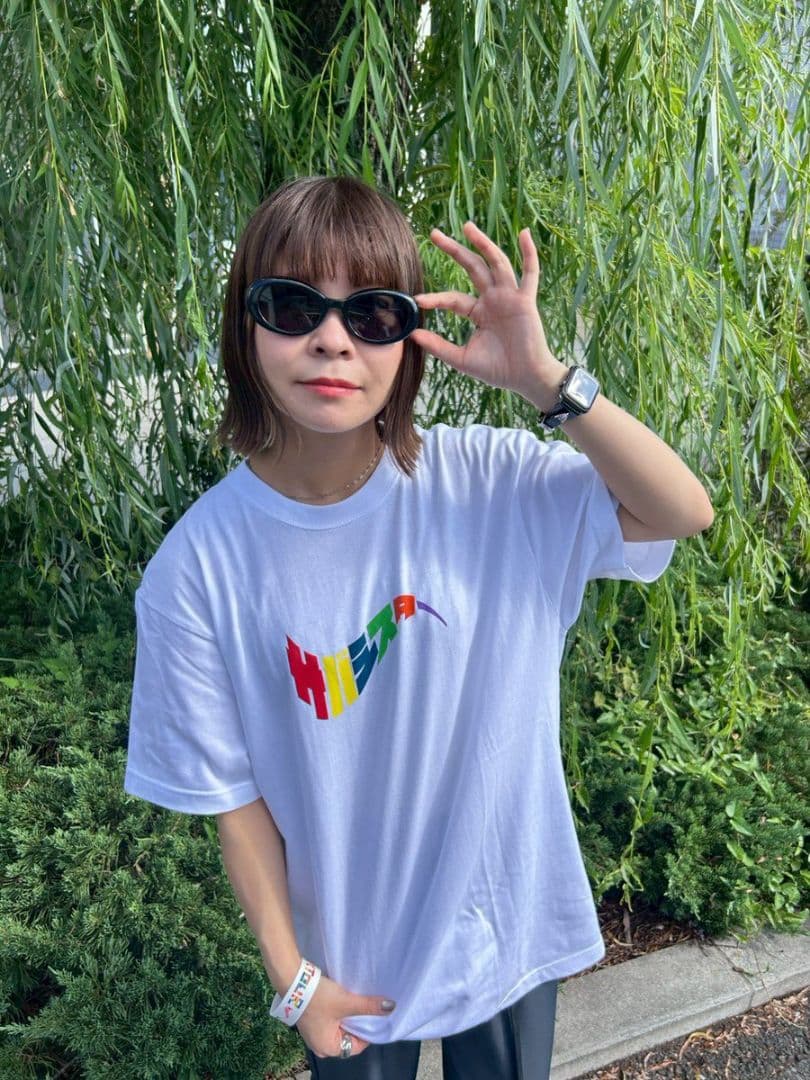 サバシスター PIZZA OF DEATH FAMILY Tシャツ 白 L