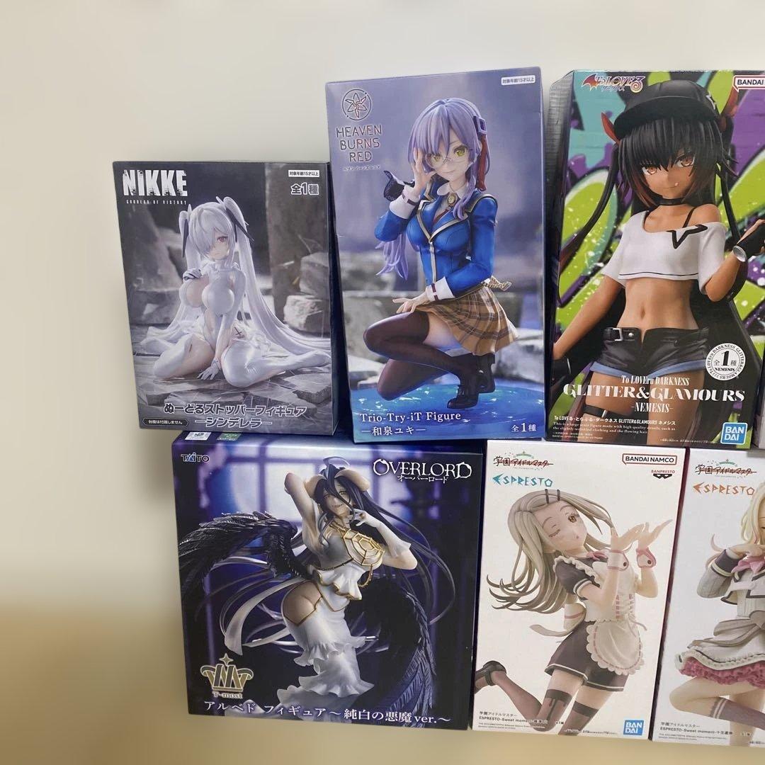 美少女系プライズフィギュア まとめ売り9体セット