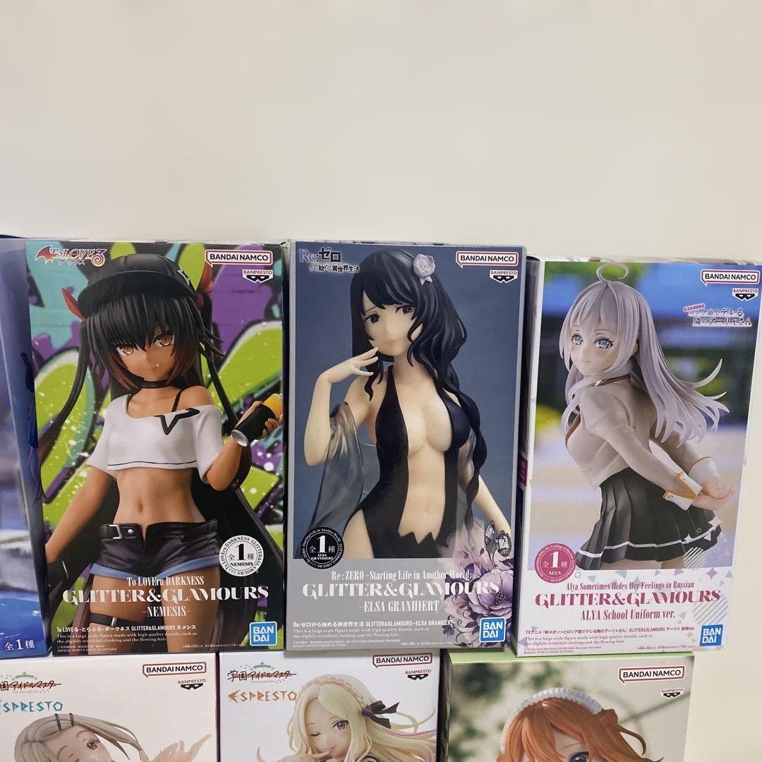 美少女系プライズフィギュア まとめ売り9体セット
