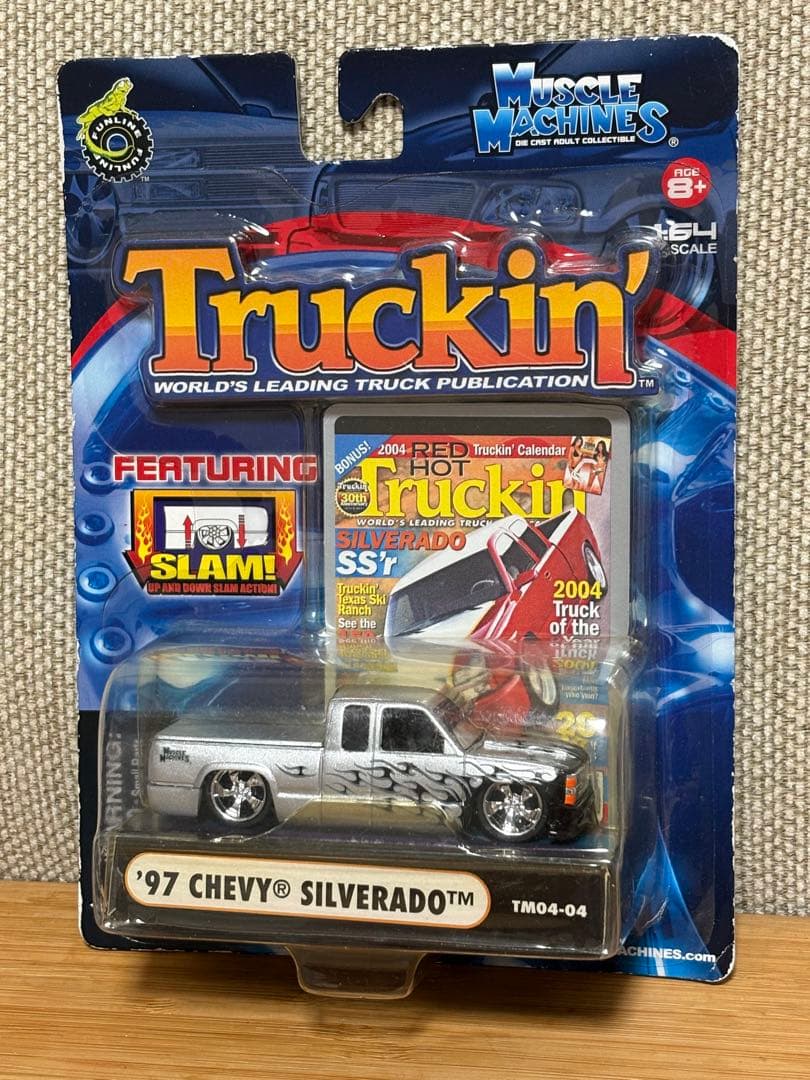 '97 シボレー C1500 マッスルマシーン トラッキン truckin 銀