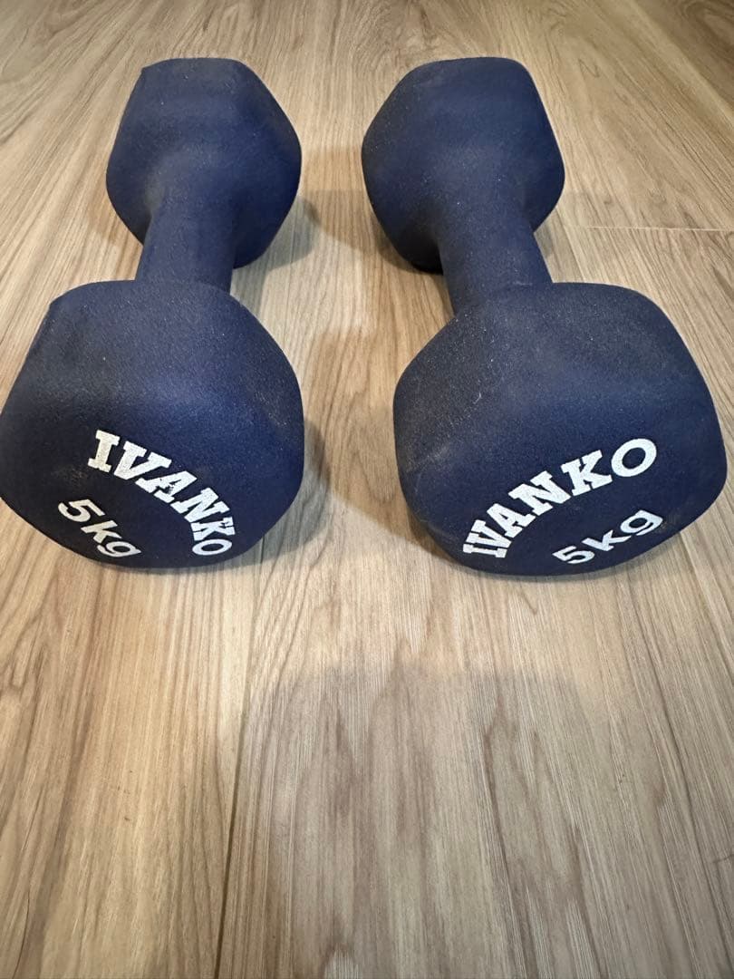 IVANKO 5kg ダンベル 2個セット