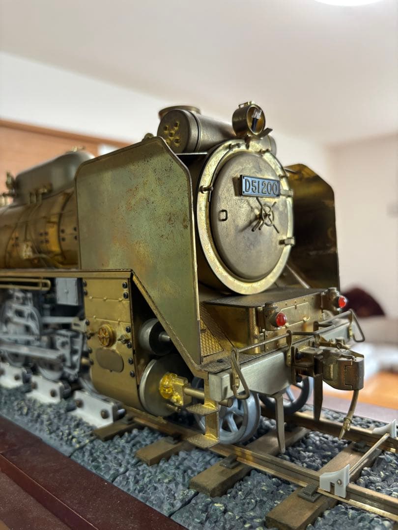 Deagostini 1/24 Gスケール D51 真鍮製列車模型 分冊組み立て