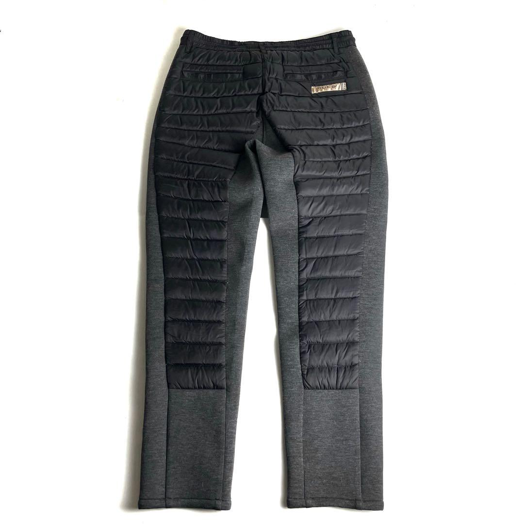 muta MARINE キルティング ダウンパンツ 切り替え ストレッチ