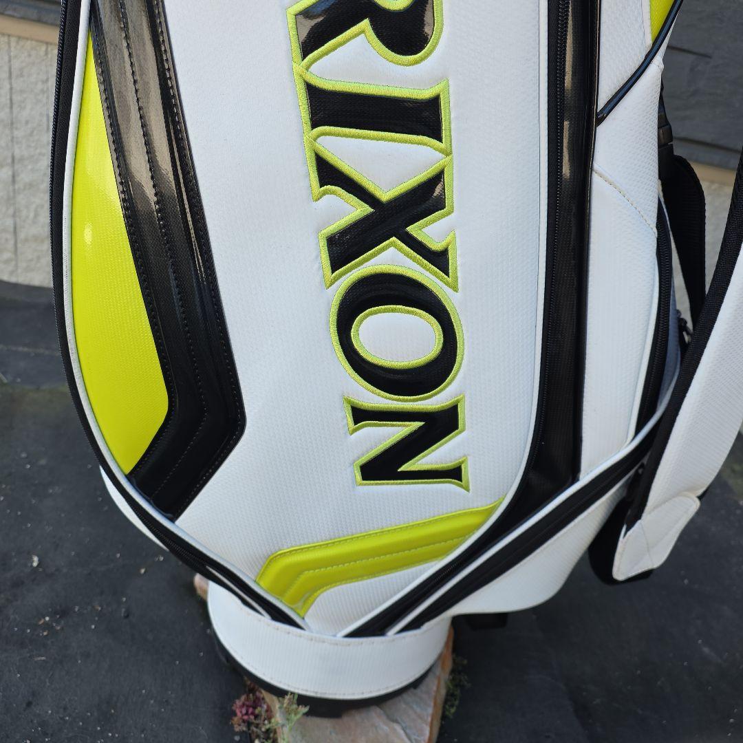 Srixon キャディバッグ ホワイト/イエロー