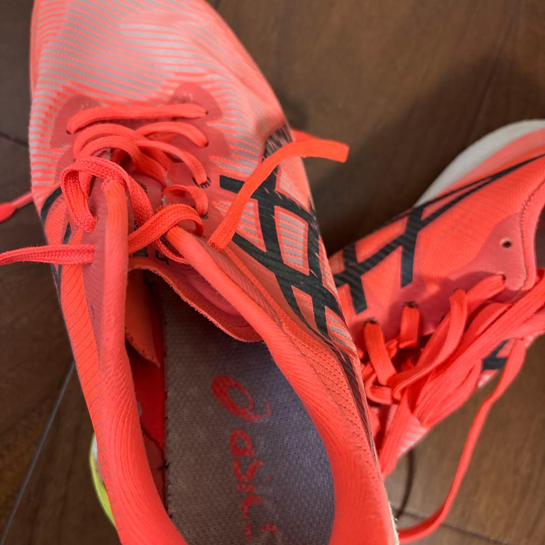 ASICS マジックスピード３　27.5 オレンジ　特別価格！