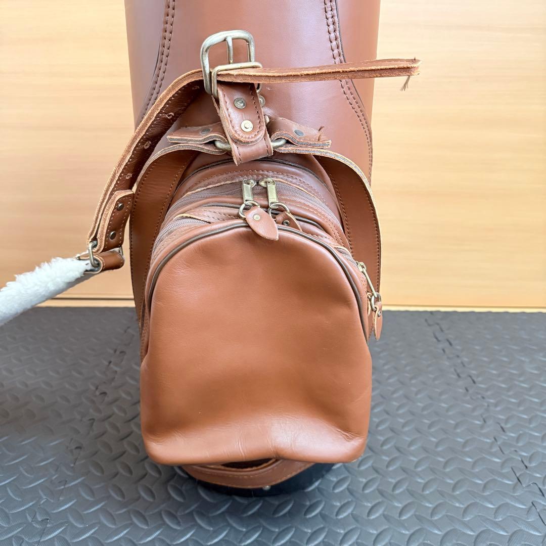 POLO GOLF ポロ ゴルフ 本革 キャディバッグ クラシックモデル 稀少品