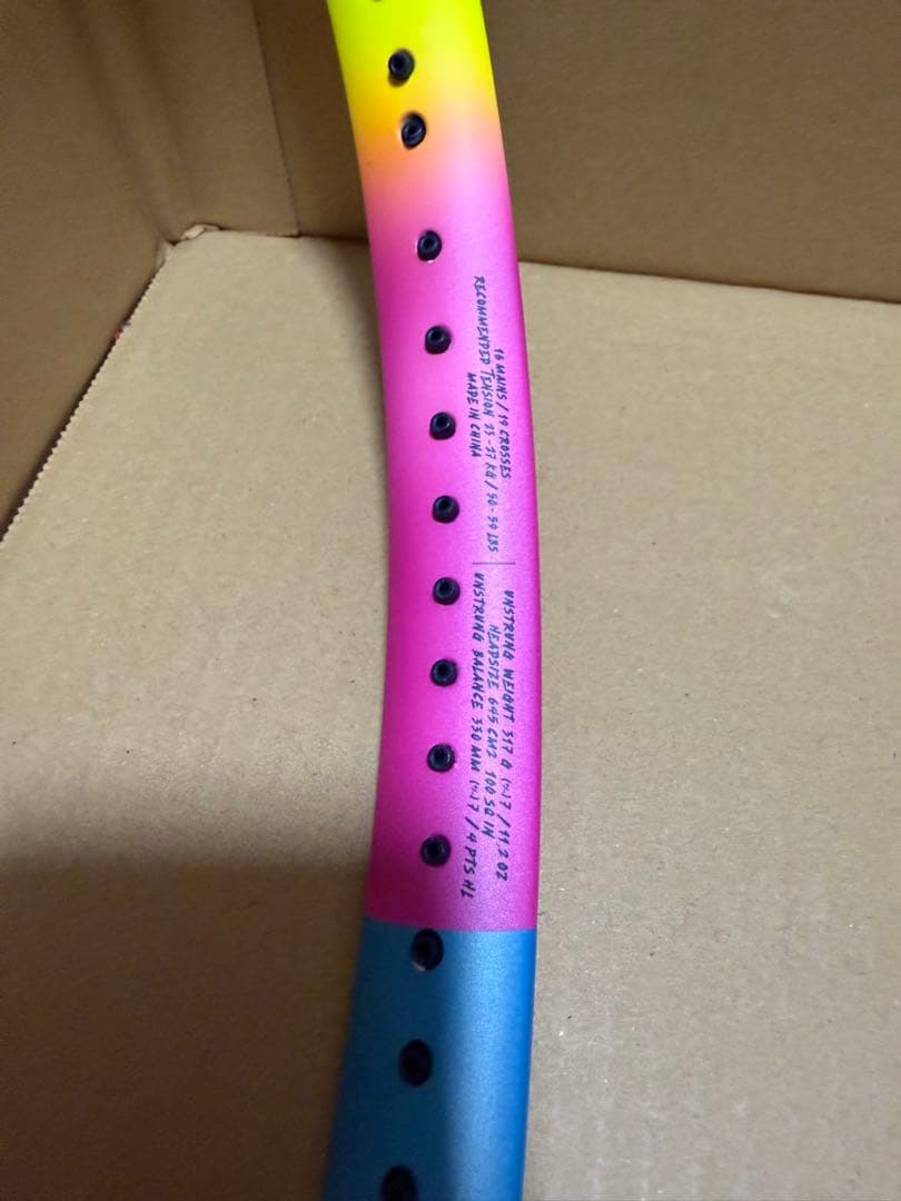 新品未使用　バボラ　PURE AERO RAFA ORIGIN グリップサイズ2