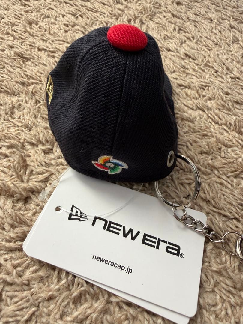 【売切続出】新品ニューエラ製大谷翔平CAP 侍ジャパンキーホルダー24時間発送