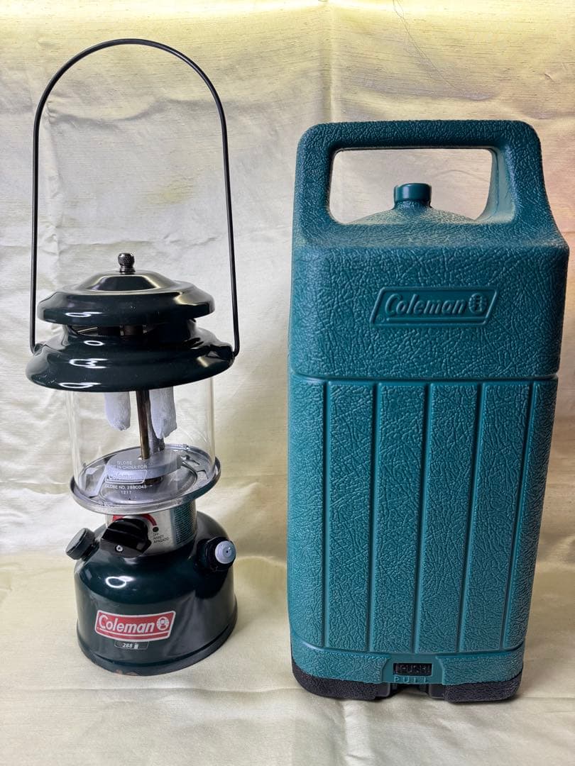 Coleman ツーマントルランタン 288ケース付きとマグネシウム火打石