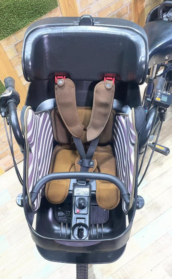 ネイビー 2018 パナソニック 子供乗せ電動アシスト自転車 H3337