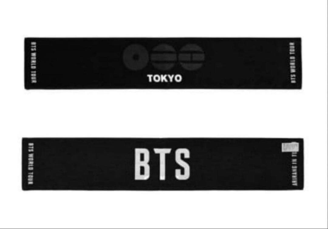 BTS ARIRANG POP-UP スローガンタオル　ピンバッチセット