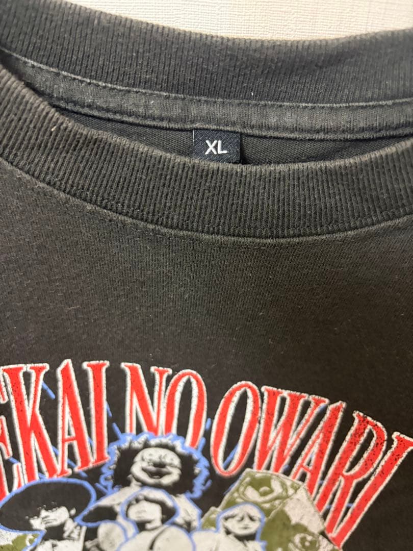 SEKAI NO OWARI Terminal Tシャツ XL ブラック