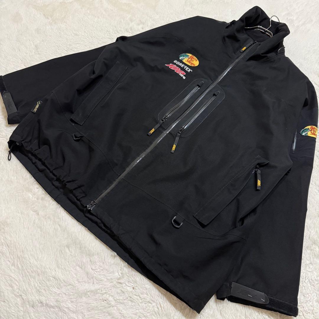 GORE-TEX ×バスプロショップ100MPH 防水ナイロンジャケット 2XL