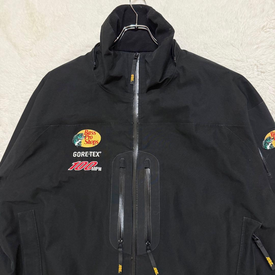 GORE-TEX ×バスプロショップ100MPH 防水ナイロンジャケット 2XL