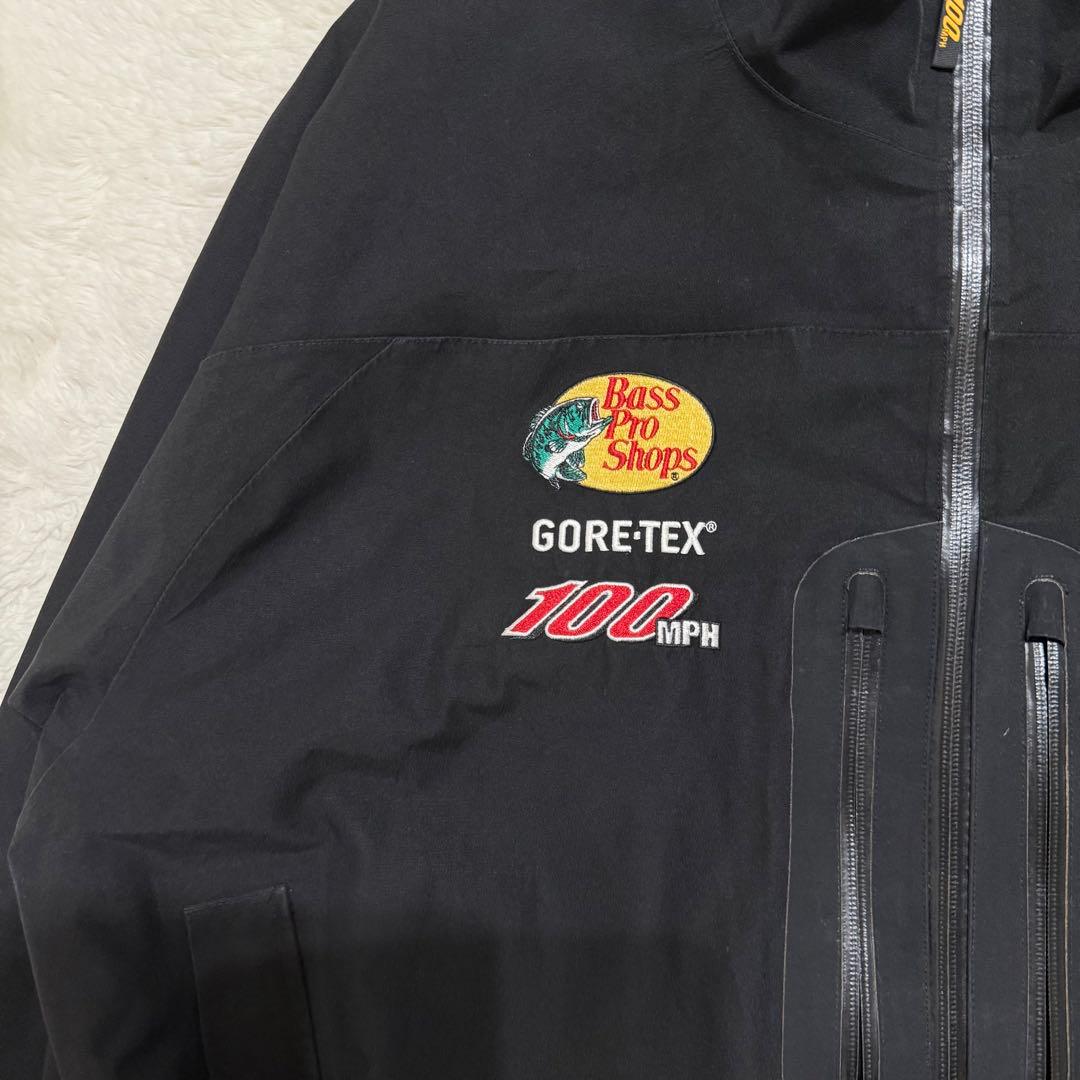 GORE-TEX ×バスプロショップ100MPH 防水ナイロンジャケット 2XL