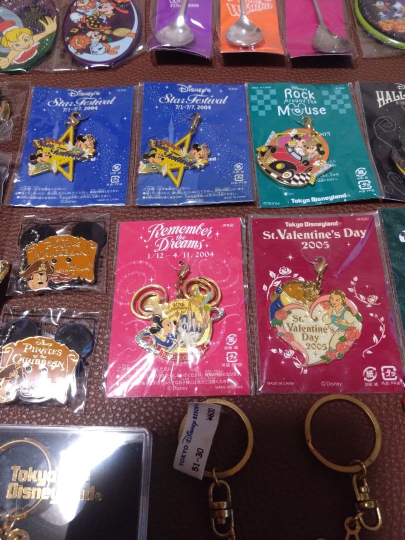 Tokyo Disneyland キャラクターキーホルダーセット 未使用