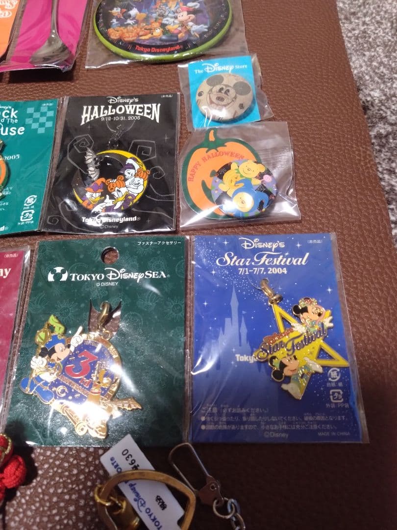 Tokyo Disneyland キャラクターキーホルダーセット 未使用