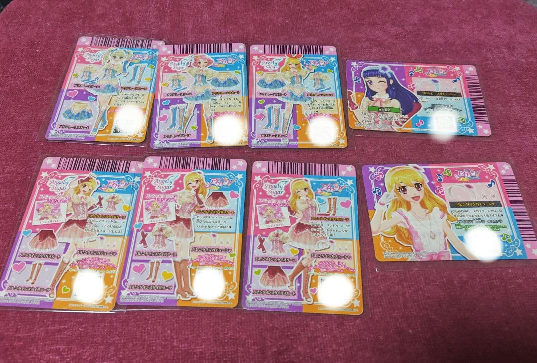 アイカツ　アクアレース　バレンタインスタイル　ブルーレースカチューシャ　セット
