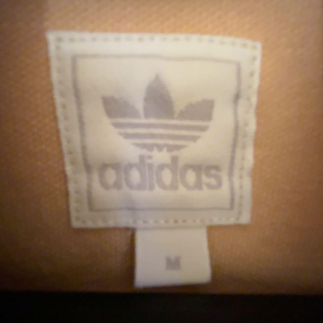 adidas ベージュ ジャージ ジャケット M