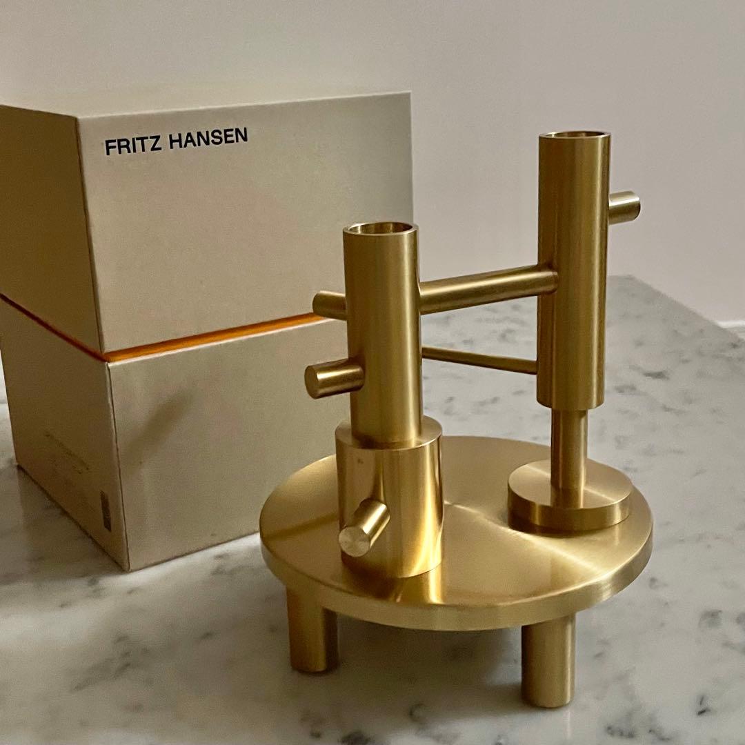 ワビサビ！　FRITZ HANSEN キャンドルホルダー 箱付き