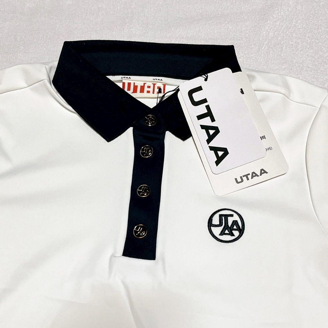 新品　UTAA　ユタ　ゴルフ　トップス＆スカートセット　ホワイト　M