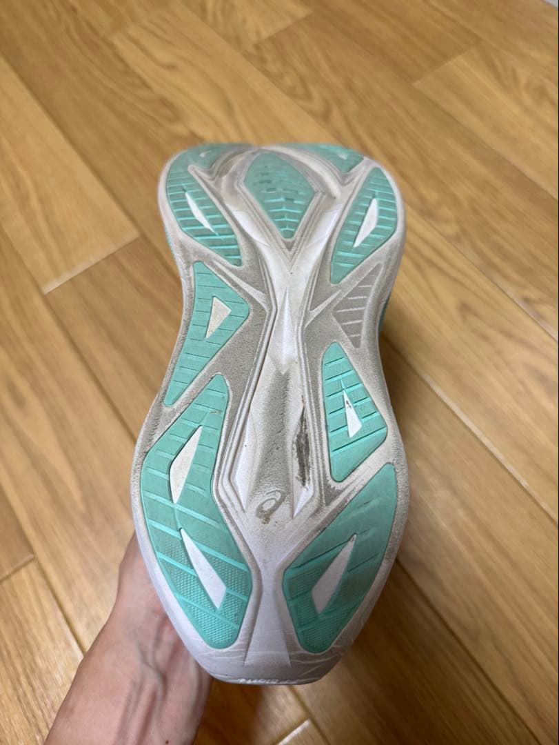 asics 美品 SUPERBLAST2 23.5cm 完売品 ターコイズ