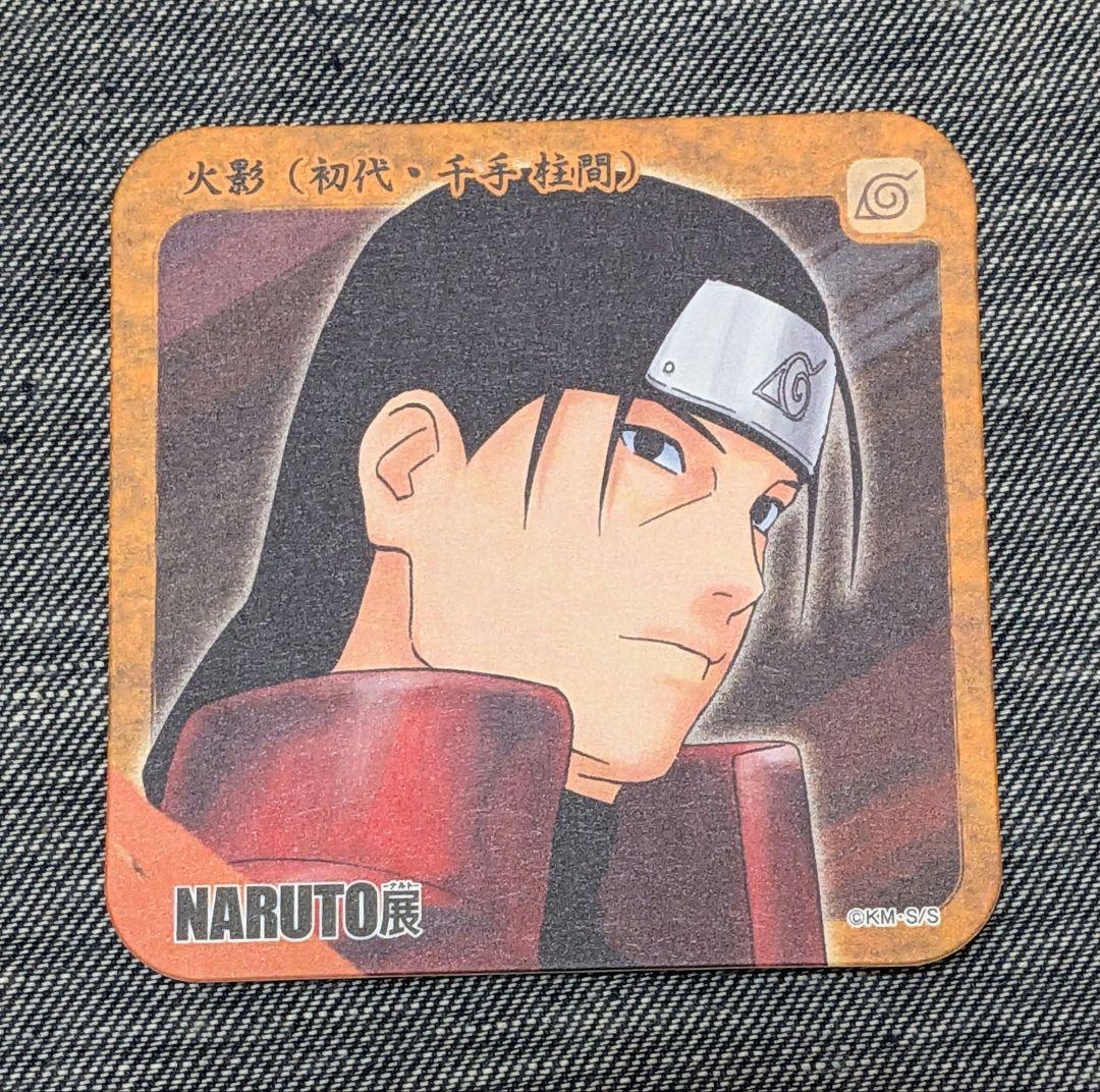 NARUTO展 コースター ナルト 自来也 千手柱間 テンテン 桃地再不斬 白
